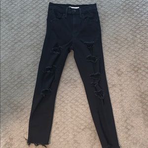 Levi’s mile high super skinny